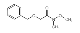 cas no 104863-68-5 is 2-(BENZYLOXY)-N-METHOXY-N-METHYLACETAMIDE