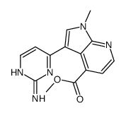 cas no 1048967-57-2 is Methyl 3-(2-amino-4-pyrimidinyl)-1-methyl-1H-pyrrolo[2,3-b]pyridi ne-4-carboxylate