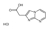 cas no 1049730-74-6 is IMIDAZO[1,2-A]PYRIMIDINE-2-ACETIC ACID HYDROCHLORIDE
