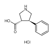 cas no 1049755-65-8 is trans-4-Phenyl-pyrrolidine-3-carboxylic acid hydrochloride
