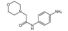 cas no 105076-76-4 is N-(4-aminophenyl)-2-morpholin-4-ylacetamide
