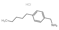 cas no 105254-43-1 is 4-PENTYLBENZYLAMINE HYDROCHLORIDE