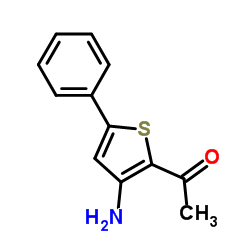 cas no 105707-24-2 is 2-Acetyl-3-amino-5-phenylthiophene