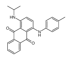 cas no 10572-60-8 is 1-[(1-methylethyl)amino]-4-[(4-methylphenyl)amino]anthraquinone