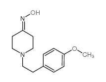cas no 106011-12-5 is 1-[2-(4-Methoxyphenyl)ethyl]piperidine-4-ketoxime