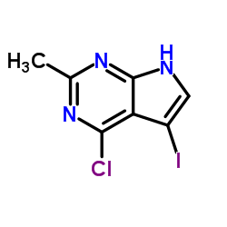 cas no 1060815-92-0 is 4-Chloro-5-iodo-2-methyl-7H-pyrrolo[2,3-d]pyrimidine