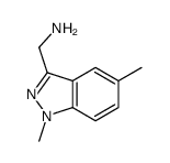 cas no 1060817-08-4 is 1-(1,5-dimethyl-1H-indazol-3-yl)methanamine(SALTDATA: FREE)