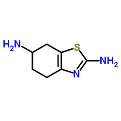 cas no 106092-09-5 is (S)-4,5,6,7-Tetrahydro-2,6-benzothiazolediamine