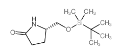 cas no 106191-02-0 is (S)-5-(((tert-Butyldimethylsilyl)oxy)methyl)pyrrolidin-2-one