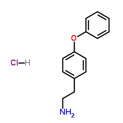 cas no 106272-17-7 is 2-(4-Phenoxyphenyl)ethanamine hydrochloride (1:1)