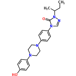 cas no 106461-41-0 is 2,4-Dihydro-4-[4-[4-(4-hydroxylphenyl)piperazin-1-yl]phenyl]-2-(1-methylpropyl)-3H-1,2,4-triazol-3-one