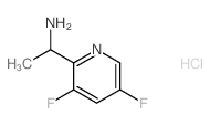 cas no 1065267-25-5 is 1-(3,5-DIFLUOROPYRIDIN-2-YL)ETHANAMINE HYDROCHLORIDE