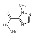 cas no 106535-36-8 is 1H-1,2,4-Triazole-5-carboxylicacid,1-methyl-,hydrazide(9CI)