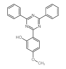 cas no 106556-36-9 is 2-(4,6-DIPHENYL-1,3,5-TRIAZIN-2-YL)-5-METHOXYPHENOL