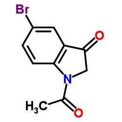 cas no 106698-07-1 is 1-acetyl-5-bromoindolin-3-one