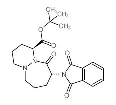 cas no 106927-97-3 is tert-butyl (4S,7R)-7-(1,3-dioxoisoindol-2-yl)-6-oxo-1,2,3,4,7,8,9,10-octahydropyridazino[1,2-a]diazepine-4-carboxylate