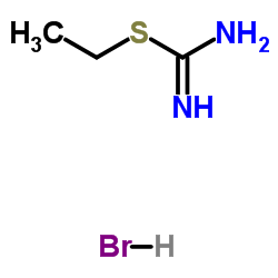 cas no 1071-37-0 is Ethyl carbamimidothioate hydrobromide (1:1)