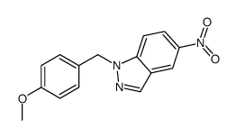 cas no 1071550-12-3 is 1-[(4-methoxyphenyl)methyl]-5-nitroindazole