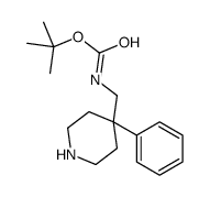 cas no 1071866-01-7 is (4-Phenyl-Piperidin-4-Ylmethyl)-Carbamic Acid Tert-Butyl Ester