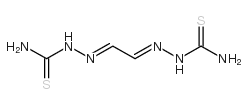 cas no 1072-12-4 is Hydrazinecarbothioamide,2,2'-(1,2-ethanediylidene)bis-