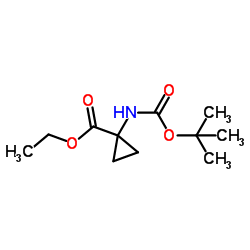 cas no 107259-05-2 is ethyl 1-((tert-butoxycarbonyl)amino)cyclopropanecarboxylate