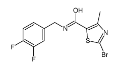 cas no 1072806-42-8 is 2-bromo-N-[(3,4-difluorophenyl)methyl]-4-methyl-1,3-thiazole-5-carboxamide