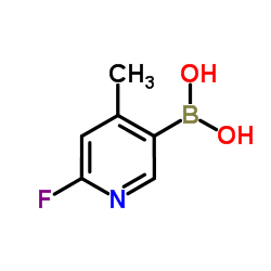 cas no 1072944-18-3 is 2-Fluoro-4-methylpyridine-5-boronic