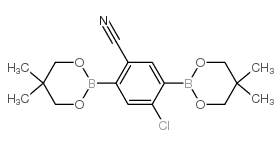 cas no 1072944-28-5 is 4-Chloro-2,5-bis(5,5-dimethyl-1,3,2-dioxaborinan-2-yl)benzonitrile