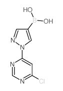 cas no 1072945-81-3 is 1-(6-Chloropyrimidin-4-yl)pyrazole-4-boronic acid