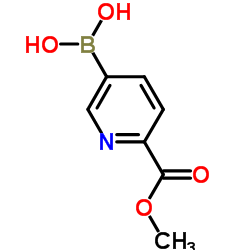 cas no 1072945-86-8 is [6-(Methoxycarbonyl)-3-pyridinyl]boronic acid