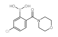 cas no 1072946-43-0 is 5-Chloro-2-(morpholine-4-carbonyl)phenylboronic acid