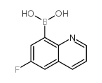 cas no 1072951-44-0 is (6-Fluoroquinolin-8-yl)boronic acid