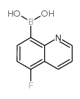 cas no 1072951-45-1 is (5-Fluoroquinolin-8-yl)boronic acid