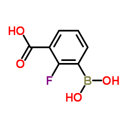 cas no 1072952-09-0 is 3-(Dihydroxyboryl)-2-fluorobenzoic acid