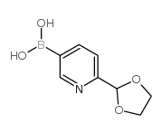 cas no 1072952-38-5 is (6-(1,3-Dioxolan-2-yl)pyridin-3-yl)boronic acid