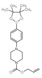 cas no 1073354-49-0 is 4-(4-Allyloxycarbonylpiperizino)phenylboronic acid, pinacol ester