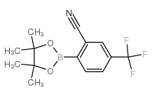 cas no 1073355-21-1 is 2-(4,4,5,5-tetramethyl-1,3,2-dioxaborolan-2-yl)-5-(trifluoromethyl)benzonitrile
