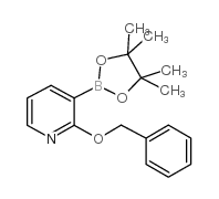 cas no 1073371-81-9 is 2-Benzyloxypyridine-3-boronic acid pinacol ester