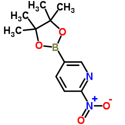 cas no 1073371-93-3 is 2-NITRO-5-(4,4,5,5-TETRAMETHYL-1,3,2-DIOXABOROLAN-2-YL)PYRIDINE