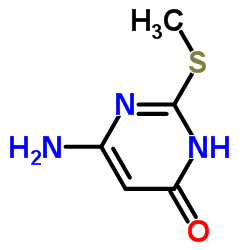 cas no 1074-41-5 is 6-Amino-2-methylsulfanyl-pyrimidin-4-ol