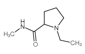 cas no 107599-38-2 is 1-ethyl-n-methylpyrrolidine-2-carboxamide