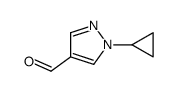 cas no 1082066-00-9 is 1-cyclopropyl-1H-pyrazole-4-carbaldehyde