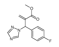 cas no 1082208-21-6 is methyl 2-[(4-fluorophenyl)-(1,2,4-triazol-1-yl)methyl]prop-2-enoate