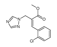 cas no 1082208-25-0 is methyl (E)-3-(2-chlorophenyl)-2-(1,2,4-triazol-1-ylmethyl)prop-2-enoate
