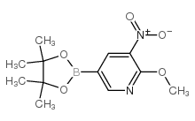 cas no 1083168-94-8 is 2-METHOXY-5-(4,4,5,5-TETRAMETHYL-1,3,2-DIOXABOROLAN-2-YL)-3-NITROPYRIDINE