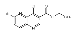 cas no 1083181-13-8 is Ethyl 6-bromo-4-chloro-1,5-naphthyridine-3-carboxylate