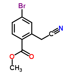 cas no 1083181-36-5 is Methyl 4-bromo-2-(cyanomethyl)benzoate