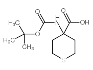 cas no 108329-81-3 is 4-n-boc-amino-4-carboxytetrahydrothiopyran