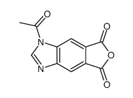 cas no 108451-45-2 is 1-ACETYL-1H-FURO[3',4':4,5]BENZO[1,2-D]IMIDAZOLE-5,7-DIONE