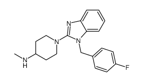cas no 108635-83-2 is 1-[1-(4-Fluorobenzyl)-1H-Benzimidazole-2yl]-N-Methyl-4-piperidineamine